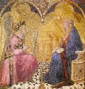 Ambrogio Lorenzetti Annunciation oil painting on canvas